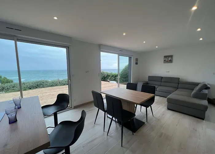 Ferienhaus Le Bruit Des Vagues Sciotot Les Pieux