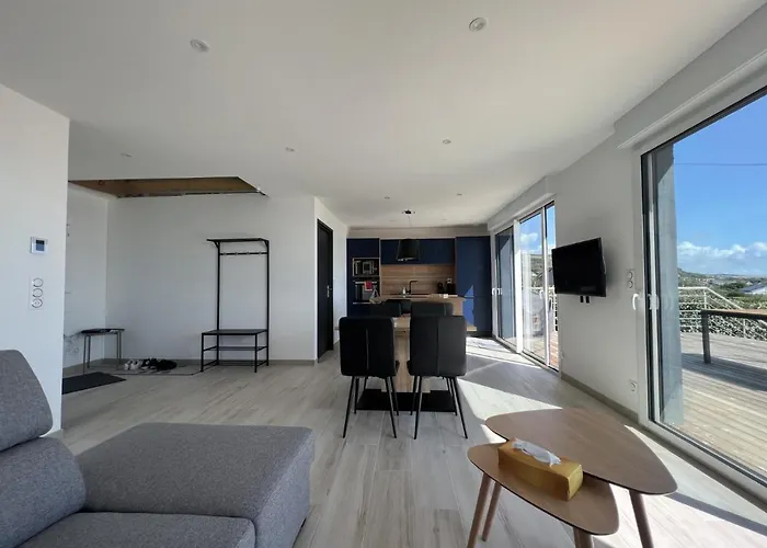 Le Bruit Des Vagues Sciotot Ferienhaus *