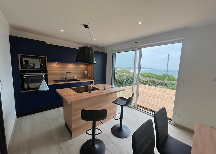 בית נופש Le Bruit Des Vagues Sciotot